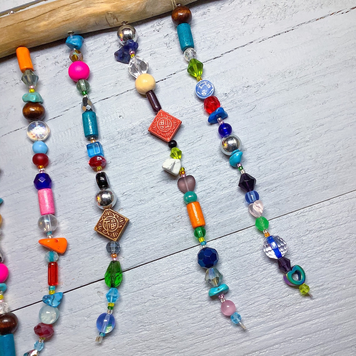 Beaded Wall or Window Hanging Etsy