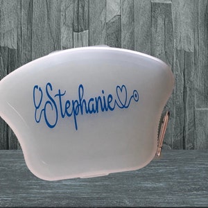 Face Mask Case or Storage with “Mrs.Nurse” font style (personalized), Face Mask Carrying Case, Face Mask Holder