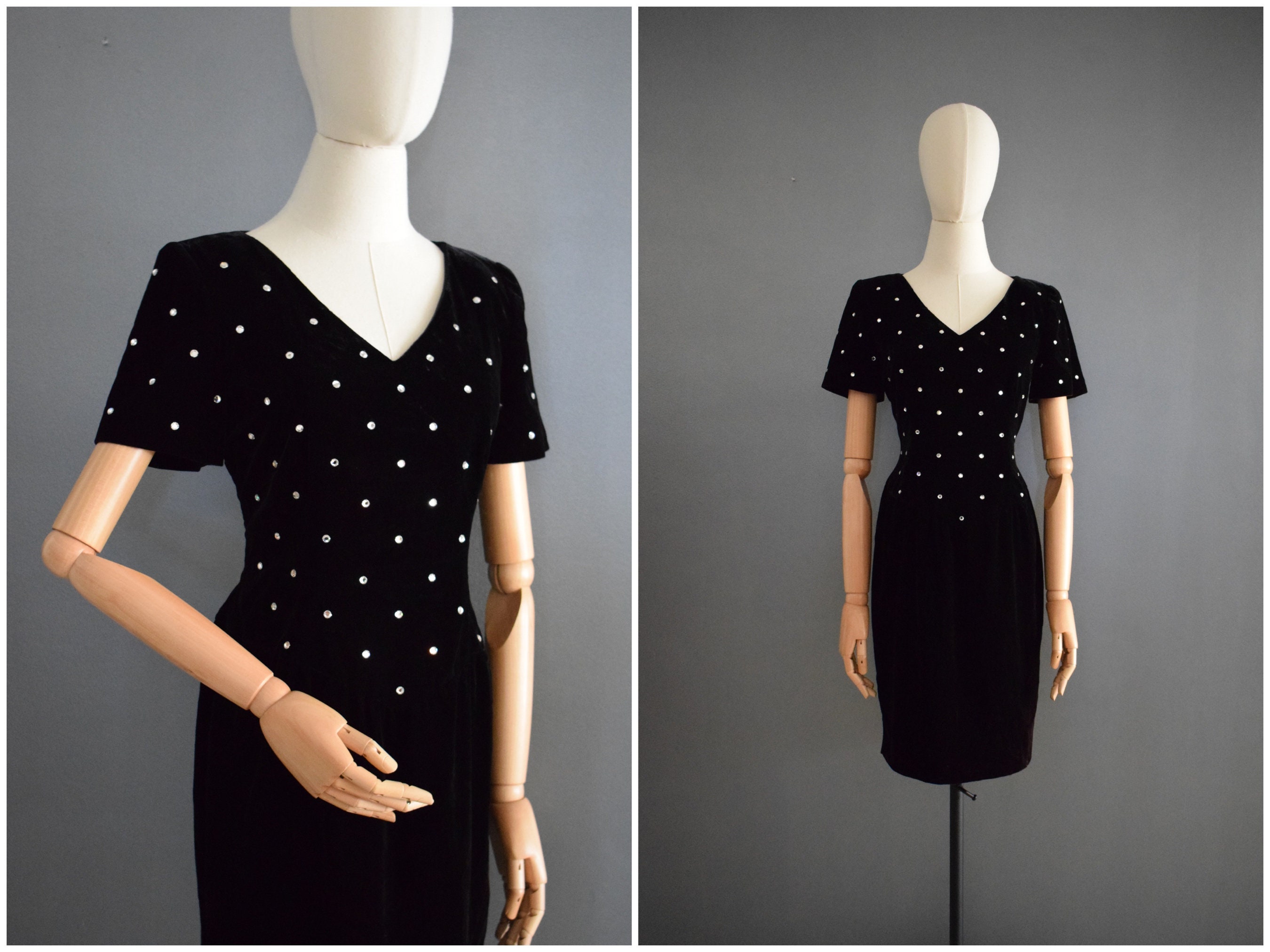中古・古着通販】GUCCI (グッチ) BAT-EMBELLISHED DRESS