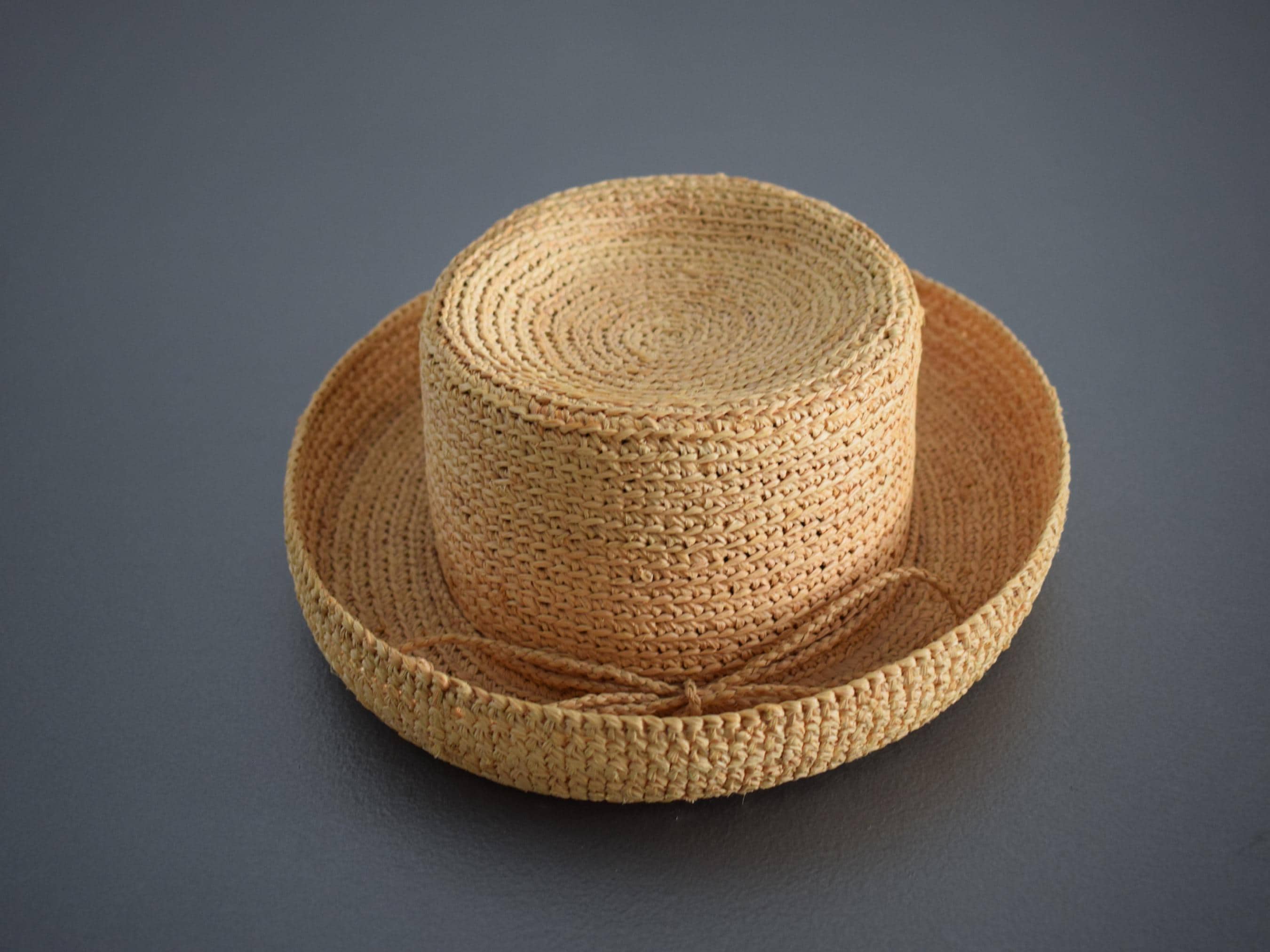 90s Woven Hat - Etsy