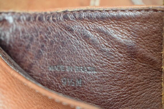 Vintage 1990s Michael Kors Brown Leather Tall Boo… - image 9