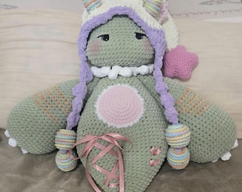 Twilight Tauri Plushie - Taurus Zodiac Character by Lulablues