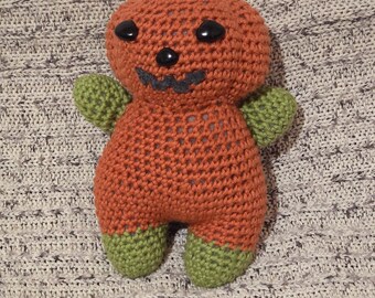 OTGW crochet Pumpkin Villager