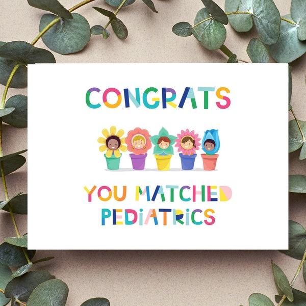 Residency Match Congrats Card Etsy