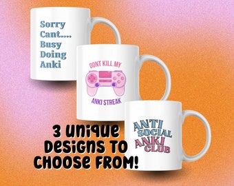 Funny ANKI Mug - Medical Student Gift, Study Design