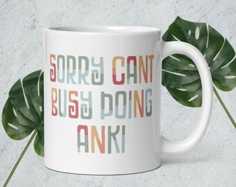 Anki Mug – Funny Med School Gift for Medical Students
