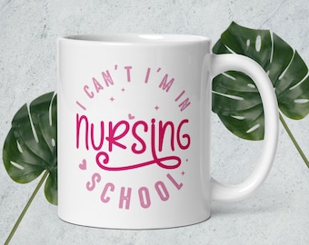 Sjuksköterskeskolamugg - Gåva till blivande sjuksköterska, RN-student