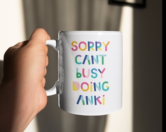 Anki Med School Mug – Funny Gift for Medical Students