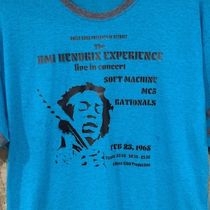 Jimi Hendrix /  MC5 / Soft Machine Masonic Auditorium Detroit 1968 XL
