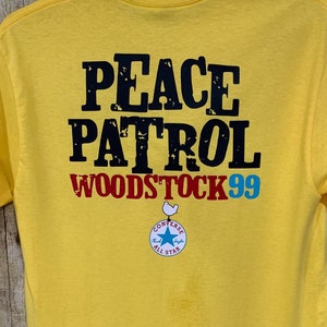 Woodstock &#39;99 festival security shirt Size L