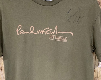 Paul Mccartney 2005 US Tour M - Etsy