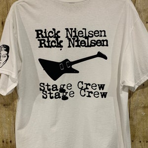Cheap Trick 2007 crew concert shirt