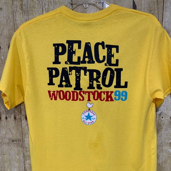 Woodstock '99 festival Sicherheitsshirt Gr. L
