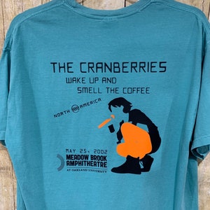 The Cranberries 2002 Michigan crew shirt XL