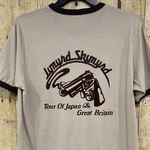 Lynyrd Skynyrd 1977 Tour of Japan & Great Britain shirt  XL