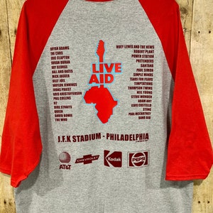 LIVE AID 1985 concert shirt XL