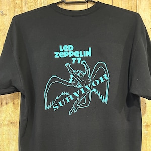 Led Zeppelin 1977 tour SHOWCO staff gift shirt XL