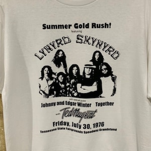 Lynyrd Skynyrd 1976 concert shirt XL
