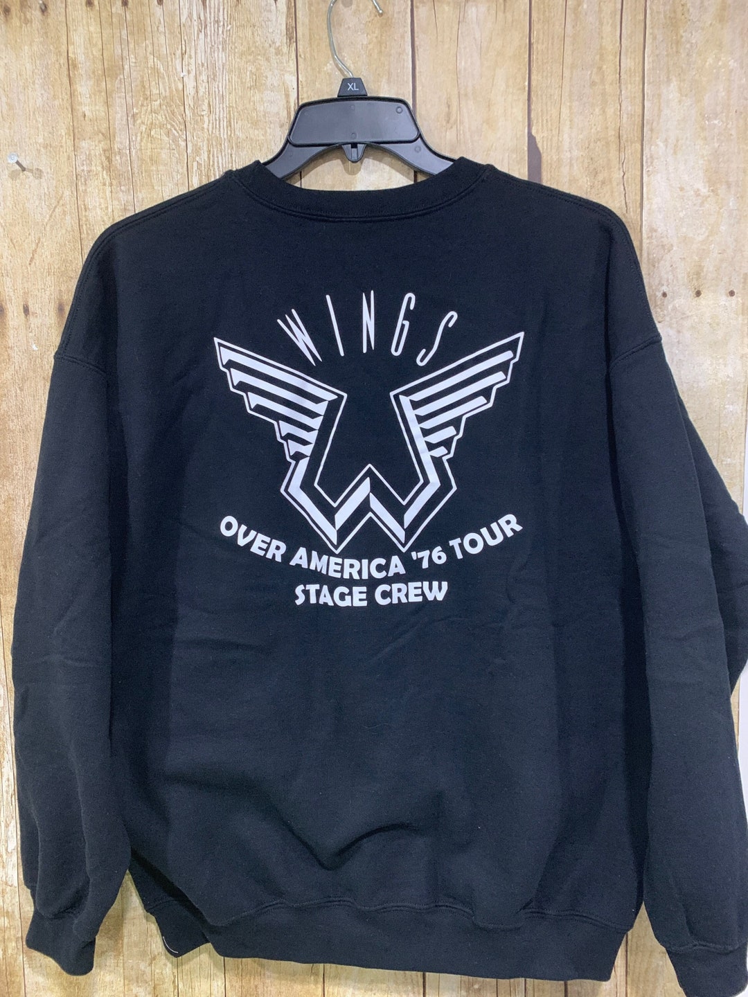 PaulMcCartney＆Wings/SENTIMENTAL JAMBOREE Paul Mccartney Wings 1976 Tour Sweatshirt XL - Etsy