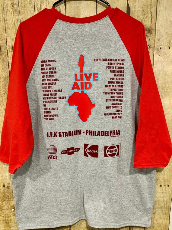LIVE AID 1985 Concert Shirt XL - Etsy
