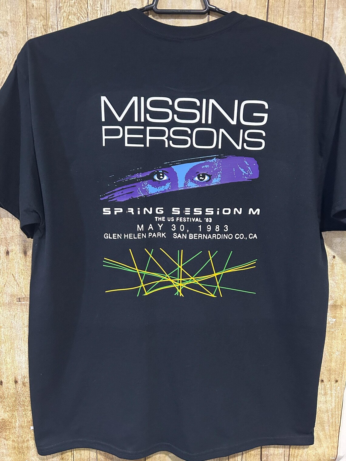 Missing Persons 1983 Us Festival Xl Etsy