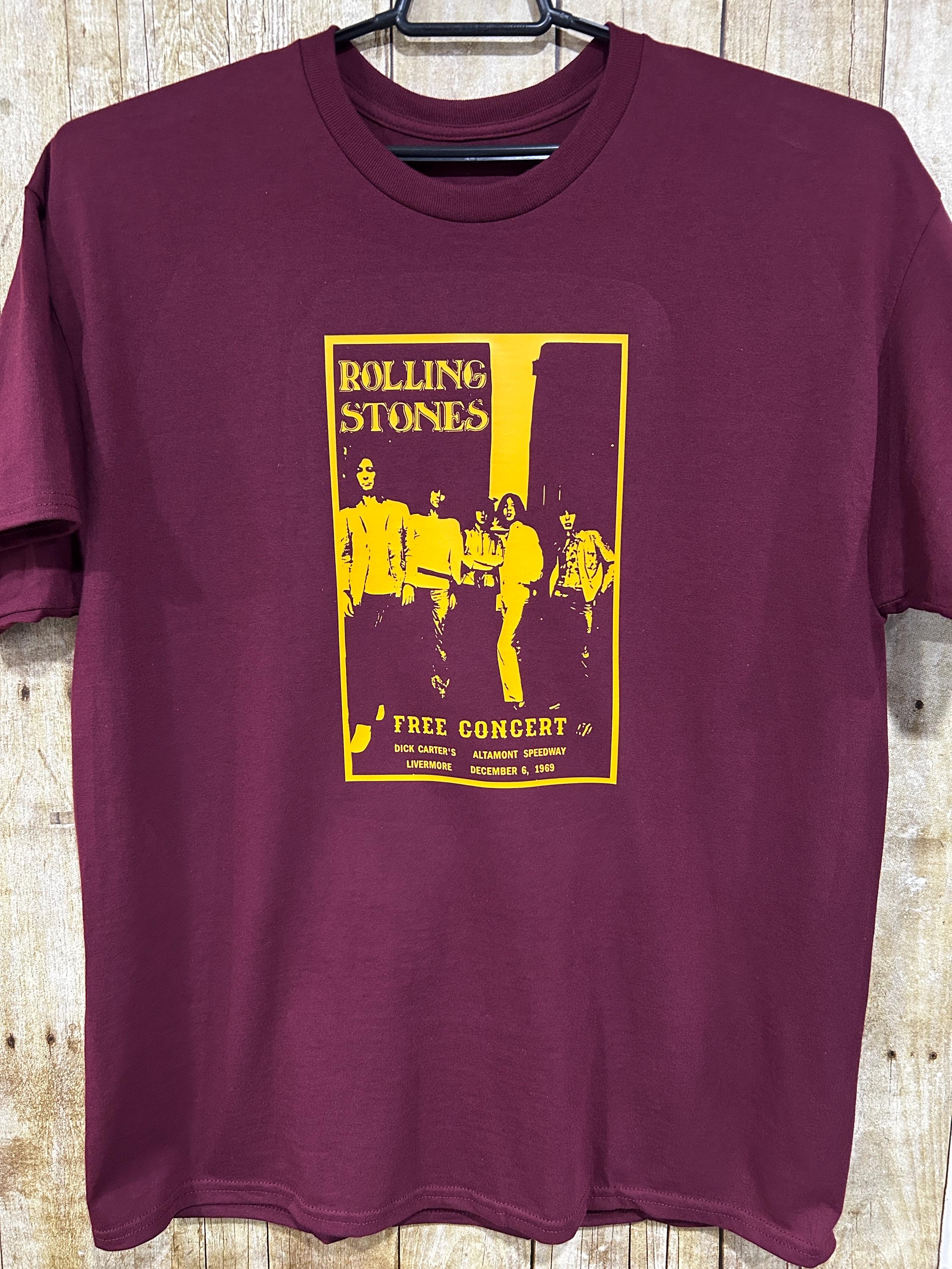 Rolling Stones Altamont 1969 Festival Shirt XL - Etsy