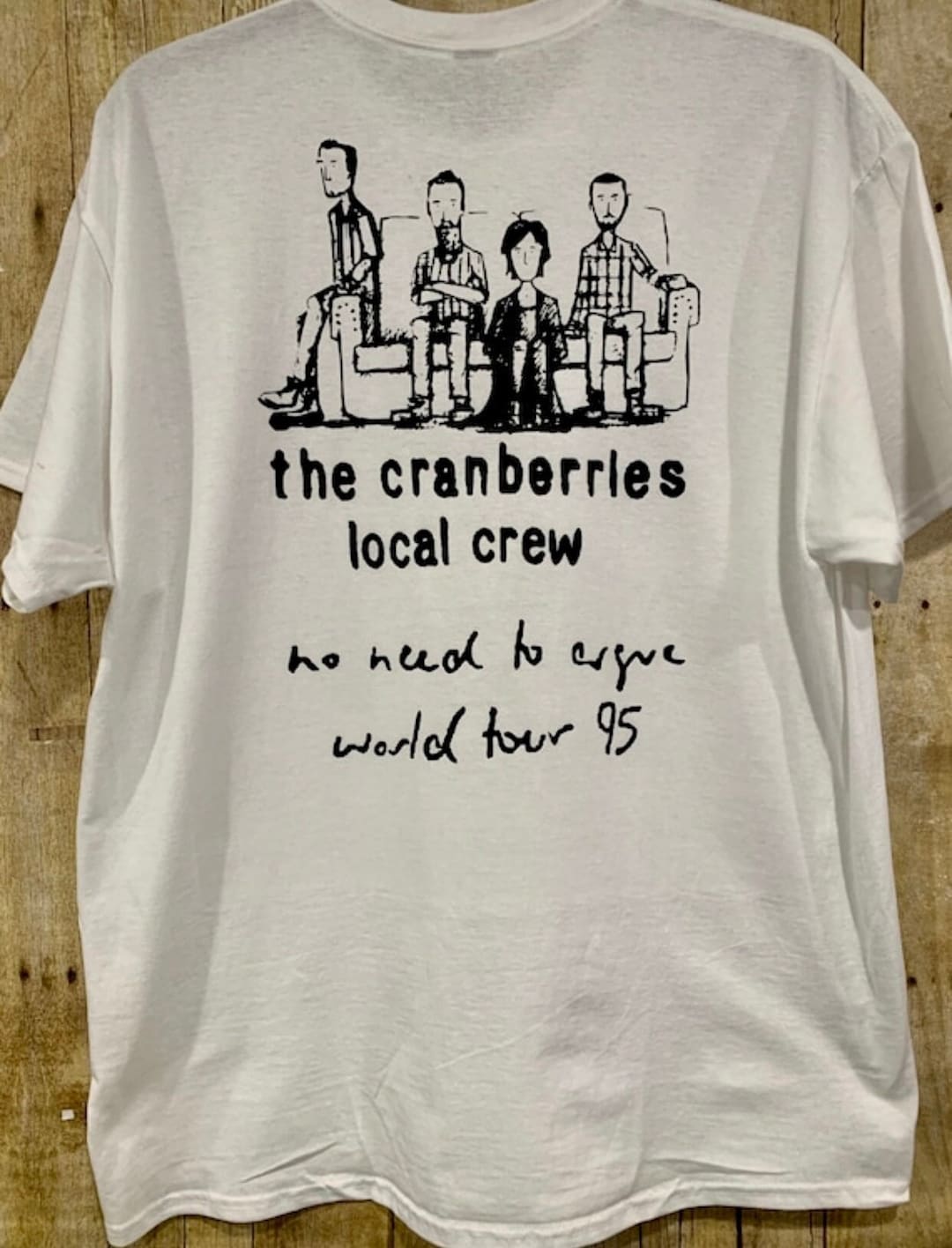 The Cranberries 1995 Tour Crew Shirt XL - Etsy