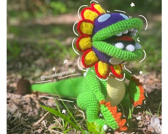 Dino Plant PDF Crochet Pattern