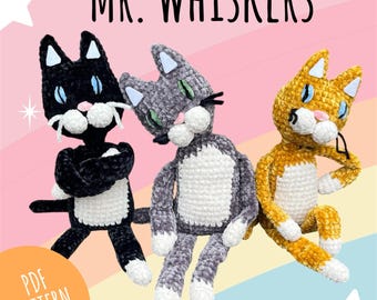 Mr. Kitty Crochet Pattern