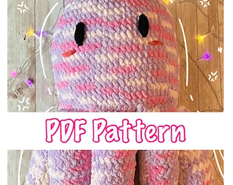 PDF ONLY - Jumbo Octopus Crochet Pattern