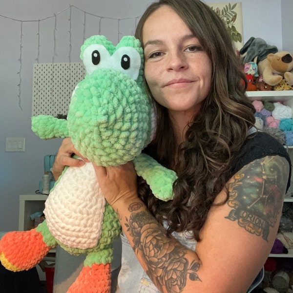 Crochet Yoshi Plushie