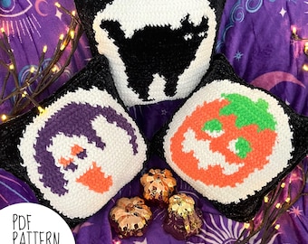 Halloween Cookie 3 in 1 Crochet Pattern Bundle