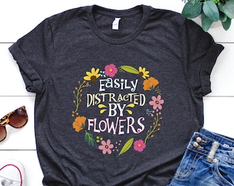 Flower Shirt, Happy Days Shirt, Daisy Shirt, Flower Gift, Floral