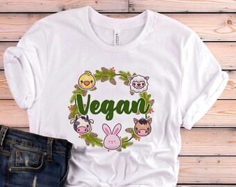 Vegan Shirt, Vegan Friends Shirt, Vegan Gift, Vegan Gift For Women, Vegan Birthday Gift, Funny Vegan, Vegetarian Gift, Vegan Gift Idea