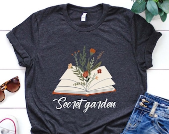 Camiseta de jardín, camiseta de jardín secreto, regalo de jardín, regalo de jardinería, amante del jardín, regalo para amantes del jardín, amante de la jardinería, idea de regalo para jardineros