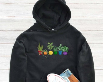 Plant Hoodie, Plant Lover Hoodie, Plant Gift, Plant Lover, Plant Lover Gift, Plant Mom, Plant Mom Gift, Gift For Planter, Plant Lady Gift