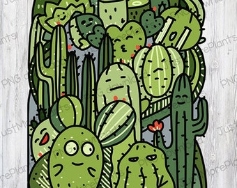 Plant PNG, Cactus Lover PNG, Plant Gift, Plant Lover, Plant Lover Gift, Plant Mom, Plant Mom Gift, Gift For Planter, Plant Lady Gift
