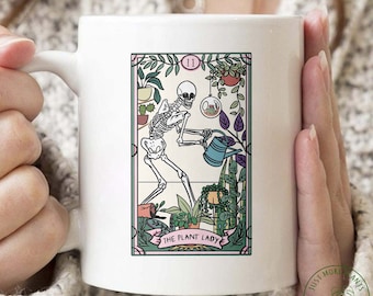 Plant Mug, The Plant Lady Mug, Plant Gift, Plant Lover, Plant Lover Gift, Plant Mom, Plant Mom Gift, Gift For Planter, Plant Lady Gift