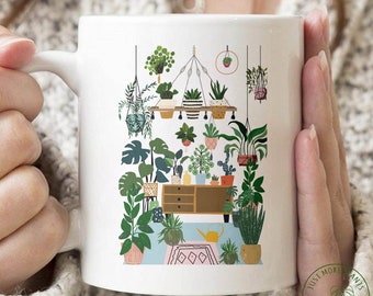 Plant Mug, My Plant Room Mug, Plant Gift, Plant Lover, Plant Lover Gift, Plant Mom, Plant Mom Gift, Gift For Planter, Plant Lady Gift