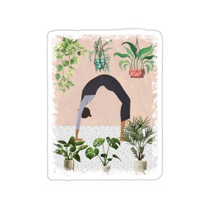 Plant Sticker, Plant Lady Sticker, Plant Gift, Plant Lover, Plant Lover Gift, Plant Mom, Plant Mom Gift, Gift For Planter, Plant Lady Gift
