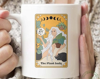 Plant Mug, The Plant Lady Mug, Plant Gift, Plant Lover, Plant Lover Gift, Plant Mom, Plant Mom Gift, Gift For Planter, Plant Lady Gift