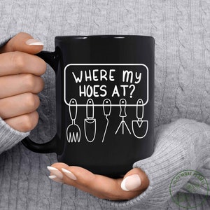 Gartenbecher, Wo meine Hacken bei Tasse, Garten geschenk, Gartenliebhaber Geschenk, Gartenliebhaber Geschenk, Gartenliebhaber Geschenkidee