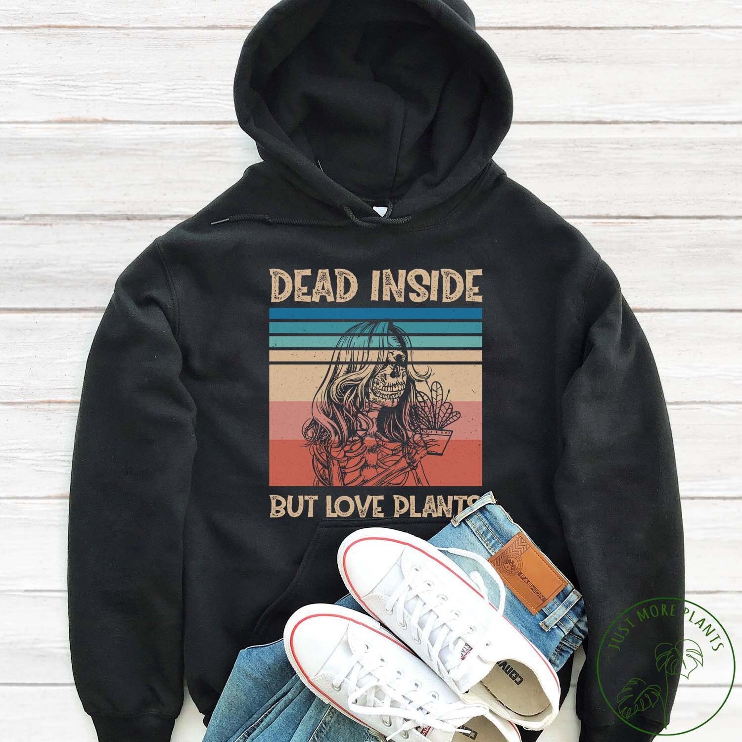 Dead inside cheap hoodie romwe