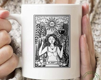 Plant Mug, The Plant Lady Mug, Plant Gift, Plant Lover, Plant Lover Gift, Plant Mom, Plant Mom Gift, Gift For Planter, Plant Lady Gift