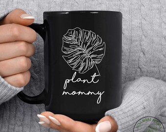 Taza de planta, taza de mamá de planta, regalo de planta, amante de las plantas, regalo de amante de las plantas, mamá de la planta, regalo de mamá de la planta, regalo para la jardinera, regalo de la dama de la planta