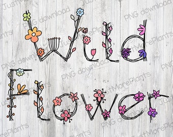 Flower PNG, Wild Flower PNG, Flower Type, Flower Gift, Floral Design, Cute Flower, Flower Lover Gift
