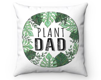 Oreiller végétal, oreiller papa plante, plante cadeau, amoureux des plantes, cadeau amoureux des plantes, maman plante, cadeau maman plante, cadeau pour jardinière, cadeau dame plante