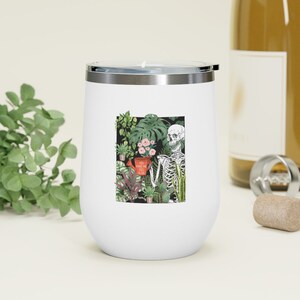 Plant Wine Tumbler, You Make Me Feel Alive Wine Tumbler, Plant Gift, Plant Lover, Plant Lover Gift, Plant Mom, Plant Mom Gift