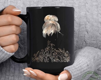 Plant Mug, Plant Lady Mug, Plant Gift, Plant Lover, Plant Lover Gift, Plant Mom, Plant Mom Gift, Gift For Planter, Plant Lady Gift
