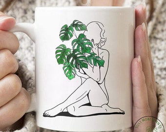 Plant Mug, Plant Lady Mug, Plant Gift, Plant Lover, Plant Lover Gift, Plant Mom, Plant Mom Gift, Gift For Planter, Plant Lady Gift